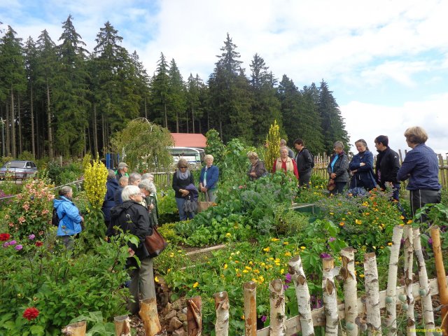 Gartenbesichtigung